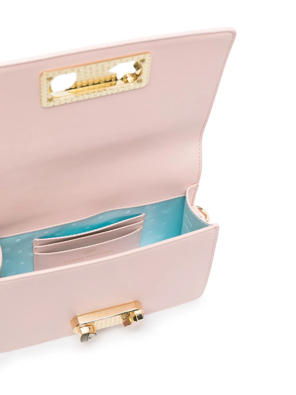 logo-plaque crossbody bag