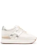 Hogan chunky-sole leather sneakers - Neutrals