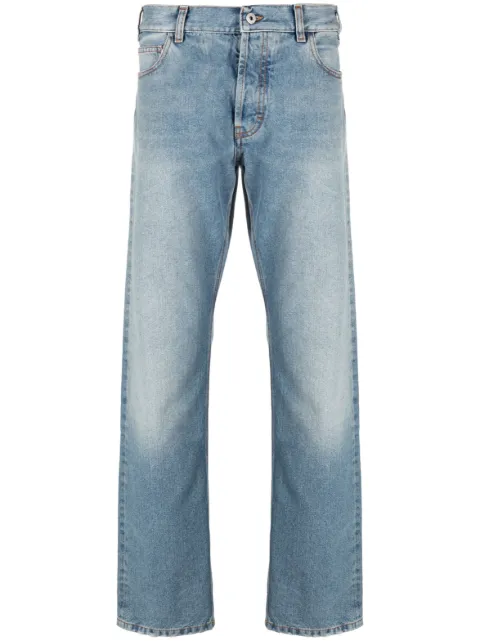Marcelo Burlon County of Milan jeans rectos con efecto lavado