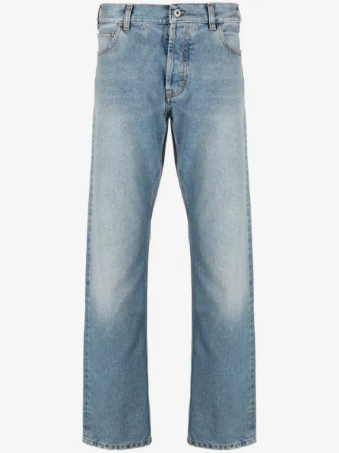 COUNTY OF MILAN straight-leg washed jeans