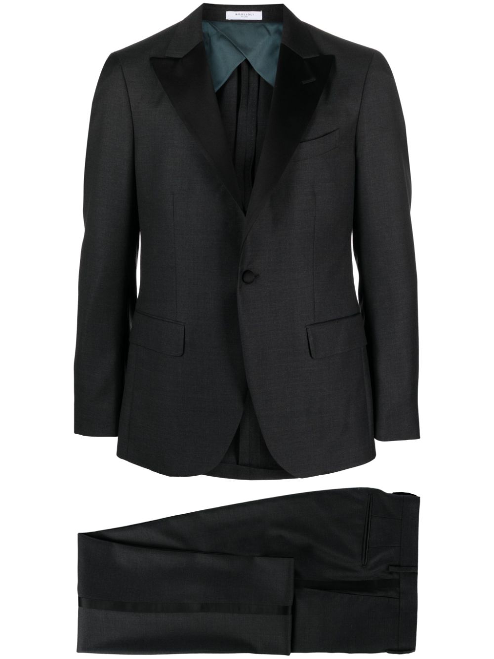 Boglioli peak-lapels single-breasted suit - Grau