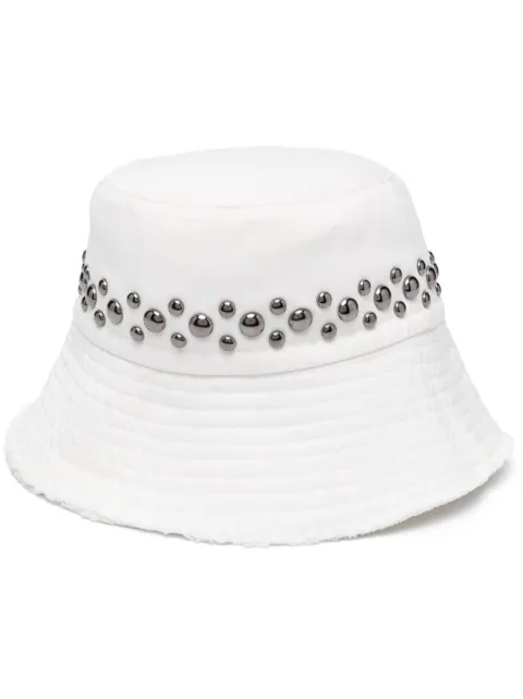 Iceberg stud-embellished bucket hat