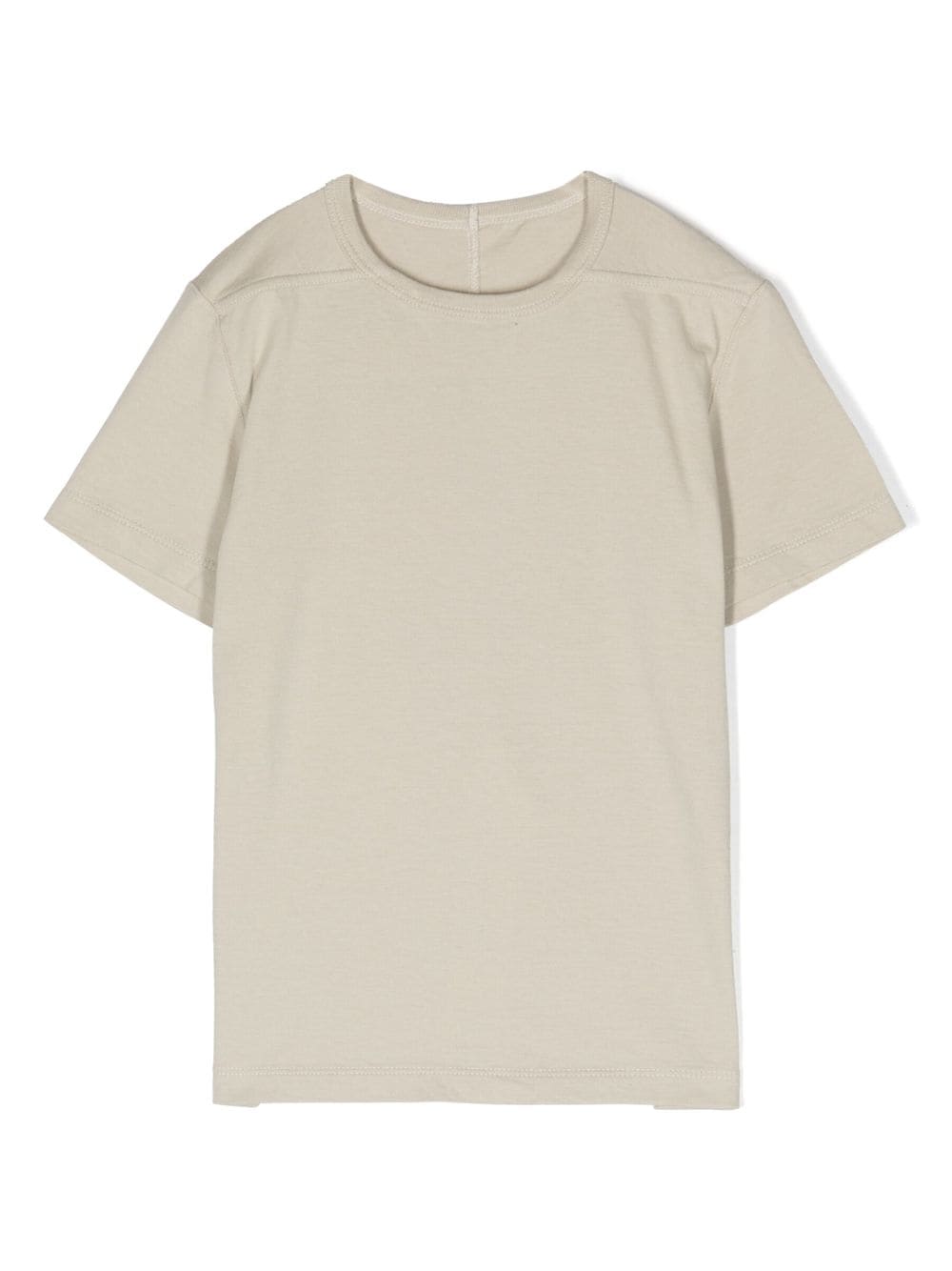 Rick Owens Kids round-neck cotton T-shirt - Neutrals