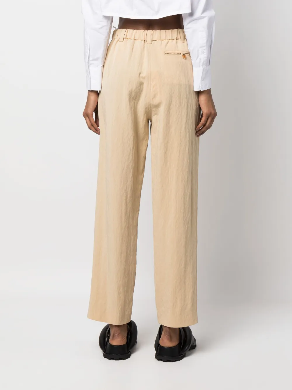 Kenzo wide-leg Cotton Trousers - Farfetch