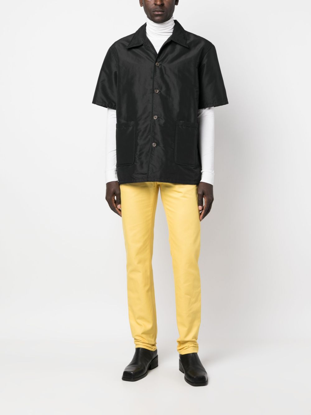 Raf Simons Slim-fit jeans - Geel