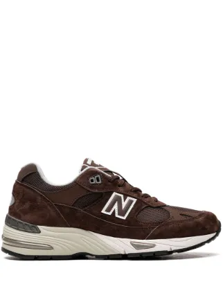 New Balance 991 スニーカー | ブラウン | FARFETCH JP