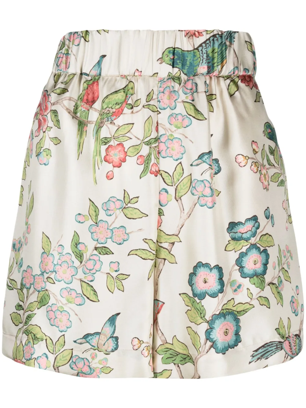RED Valentino floral-print shorts - Neutrals