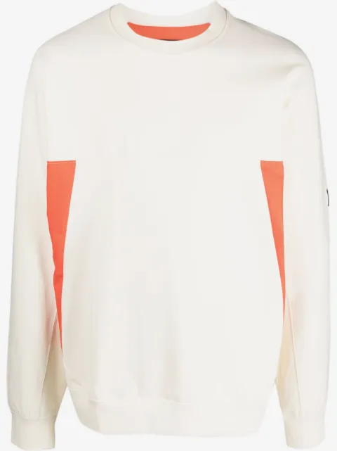 Y-3 logo-patch crew-neck sweatshirt