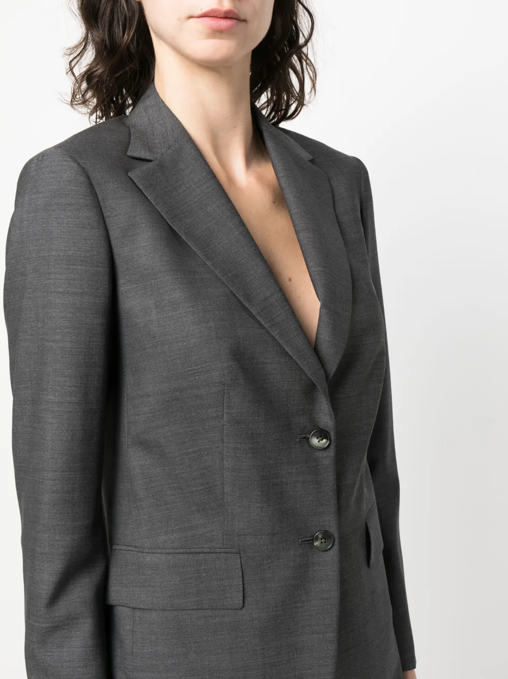 Shop Boglioli Single-breasted Virgin-wool Suit In Grau