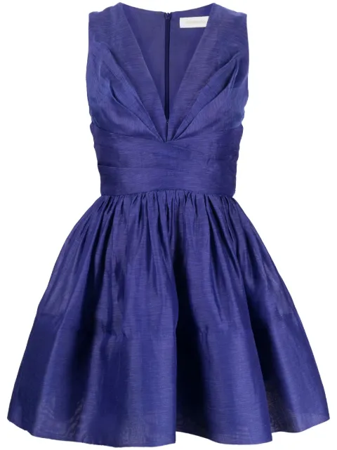 ZIMMERMANN Tama V-neck minidress
