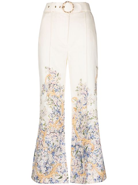 ZIMMERMANN Tama flared trousers