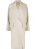 Max Mara double-breasted duster coat - Neutrals