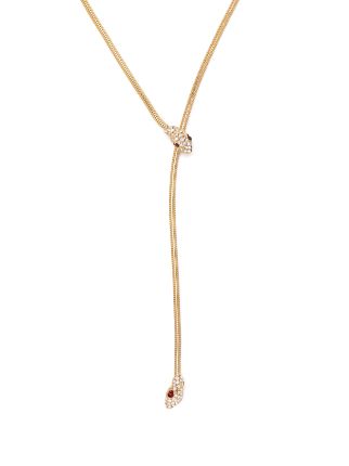 Snake on sale lariat necklace