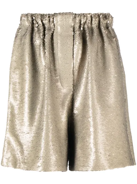 The Frankie Shop Jazz sequinned boxer shorts