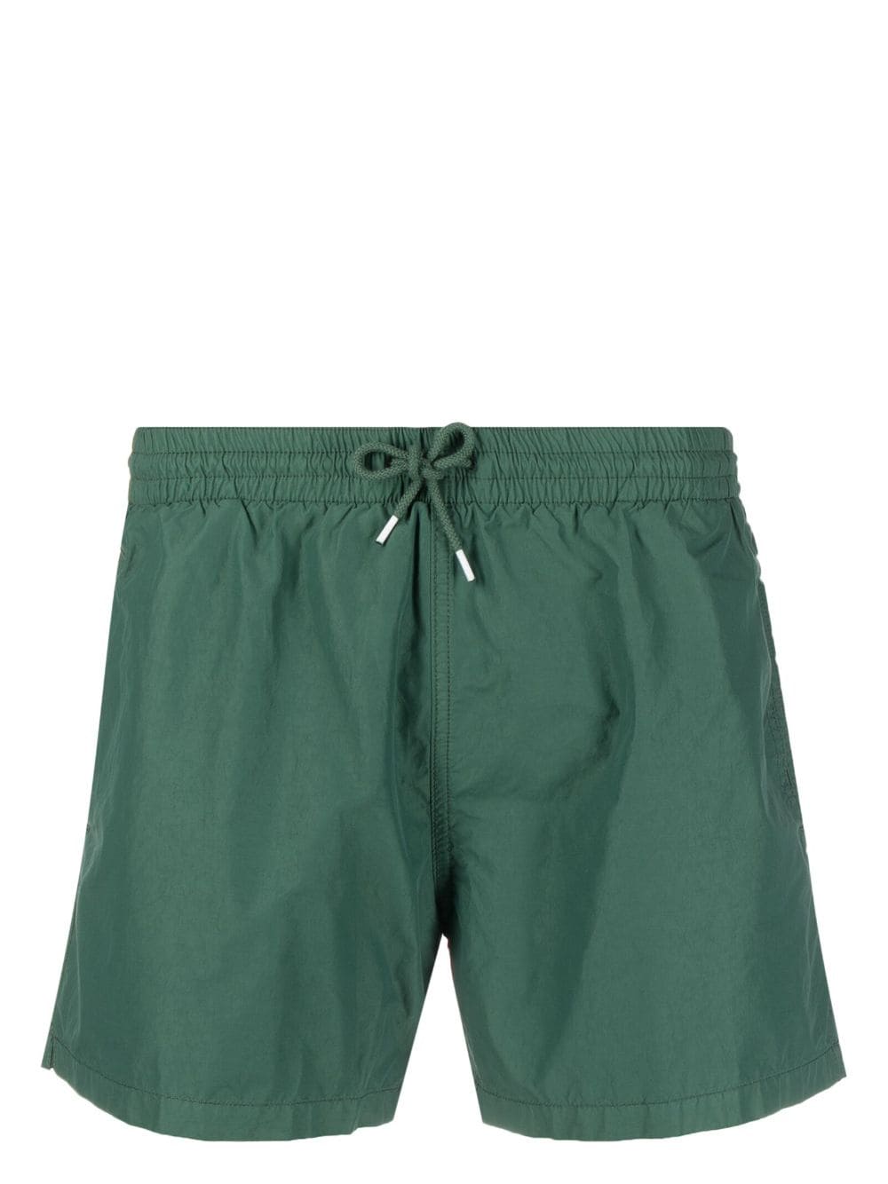 flap-pocket swim shorts
