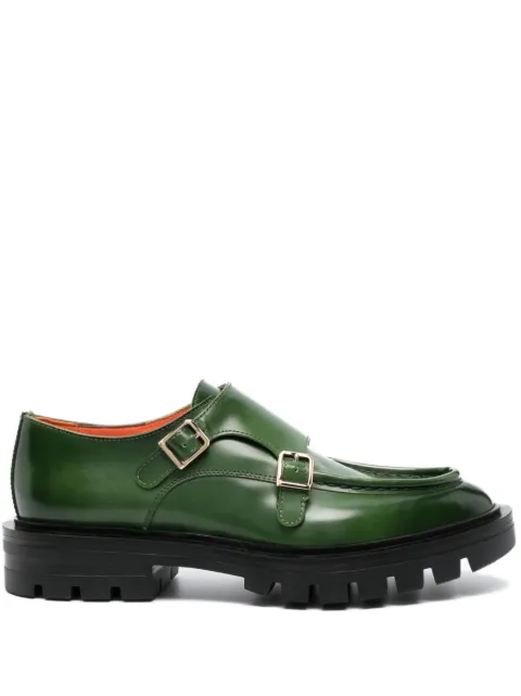 Santoni mocasines con hebilla