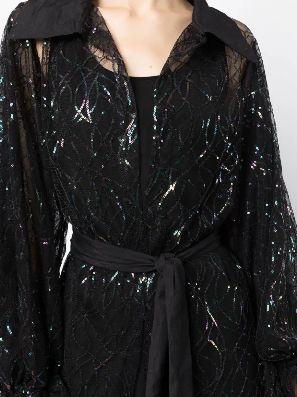 Sequin on sale coat dress