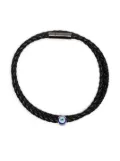 Tateossian Evil Eye braided bracelet - Black