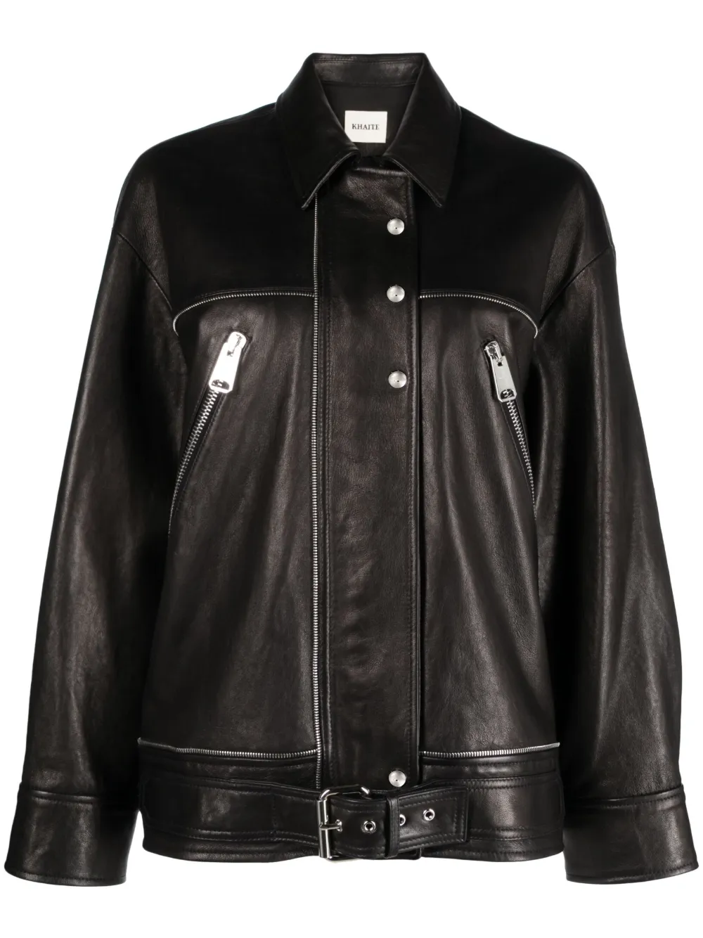 KHAITE HERMAN LEATHER JACKET