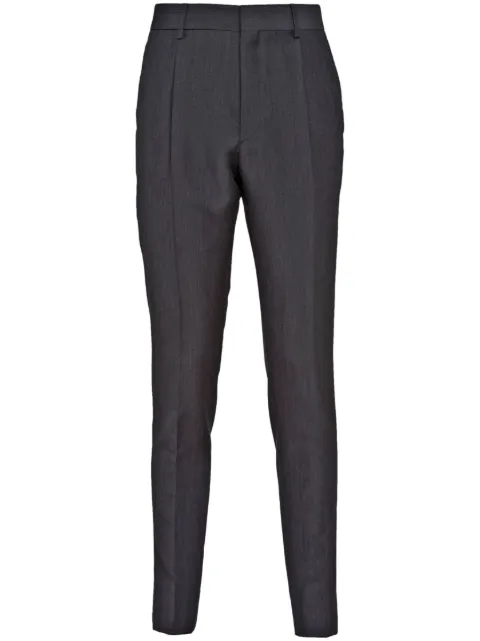 Prada mohair-wool tailored trousers