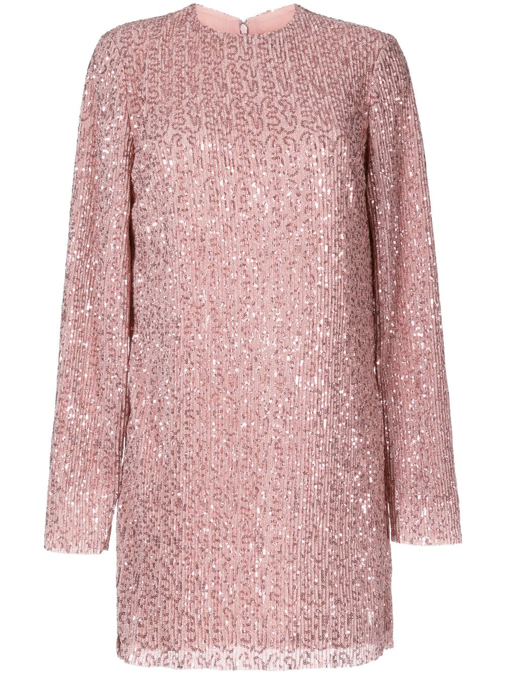 Stine Goya Heidi Sequin-embellished Knitted Top In Pink