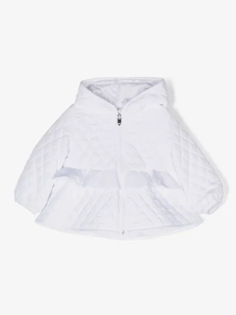 Il Gufo quilted hooded jacket