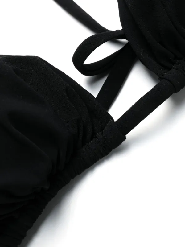 logo-buckle leather belt