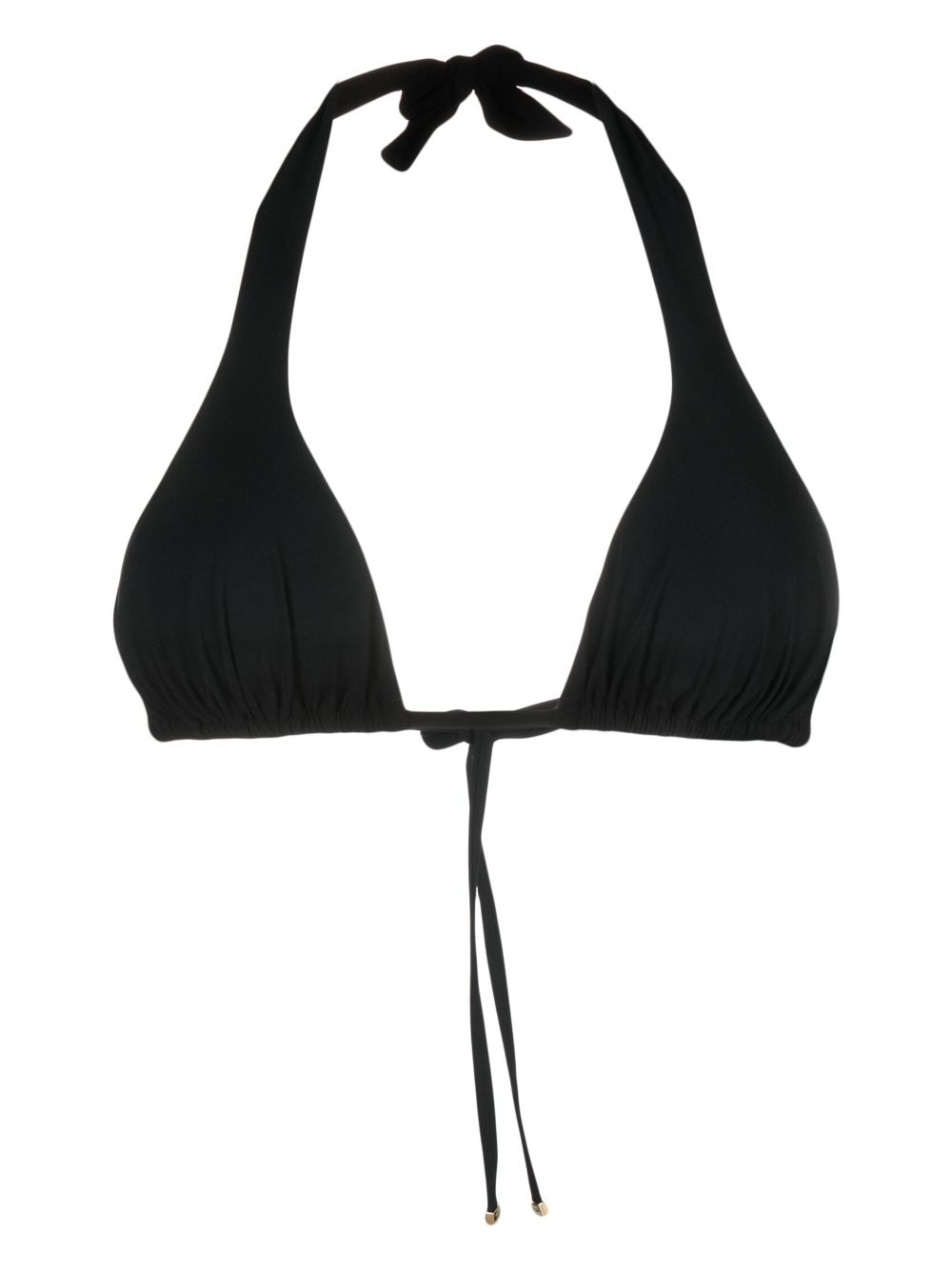 Dolce And Gabbana Halterneck Triangle Bikini Top Black Farfetch 3415