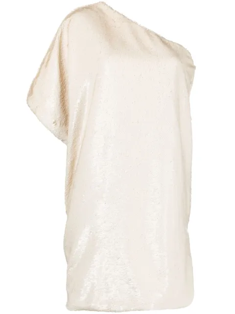 The Frankie Shop vestido corto con lentejuelas