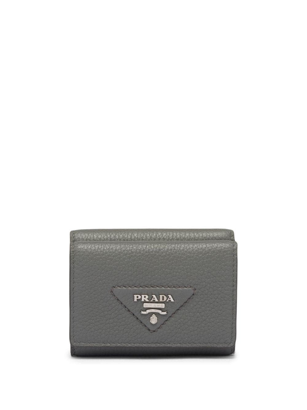 Prada logo-plaque bi-fold Wallet - Farfetch