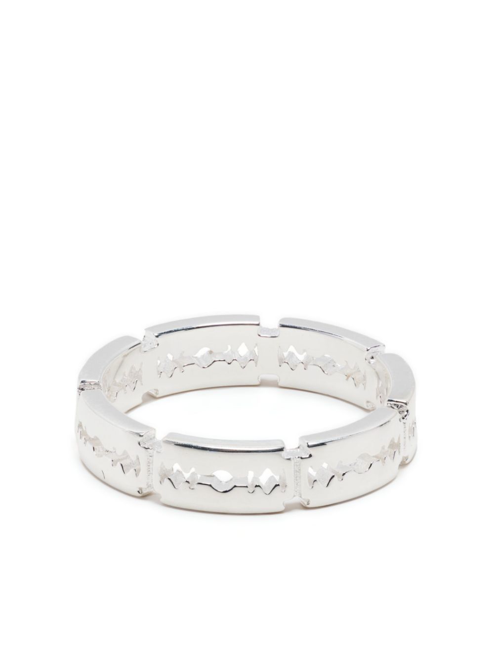 Stolen Girlfriends Club Razor Eternity Silver Ring