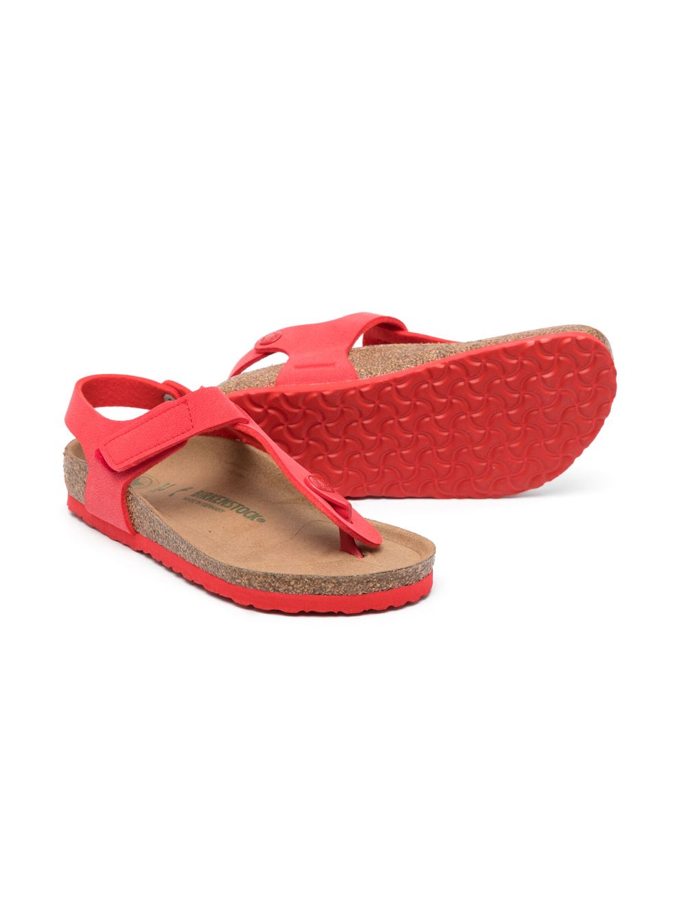 Birkenstock Kids Sandalen met bandjes - Rood