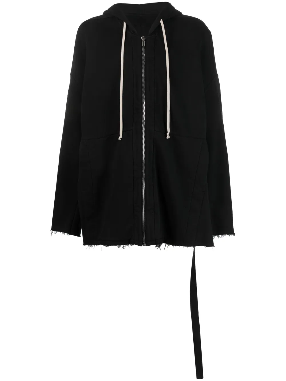 Rick Owens DRKSHDW cotton zipped cardigan - Black