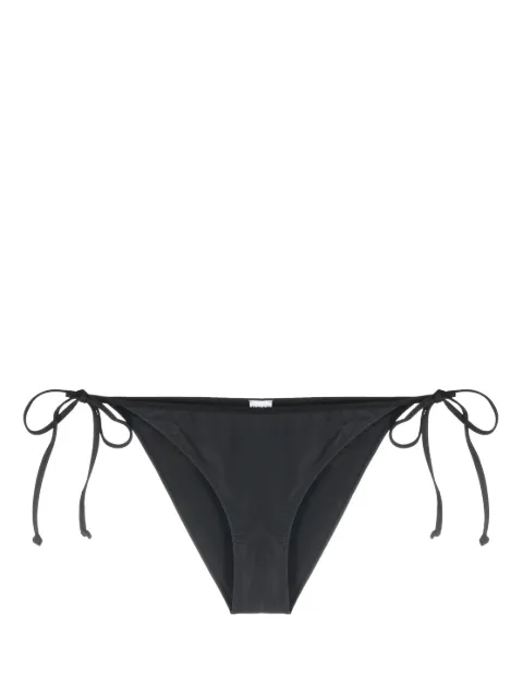GANNI logo-print bikini bottom