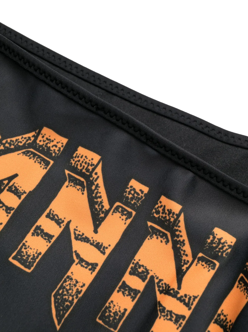 GANNI Bikinislip met logoprint Zwart