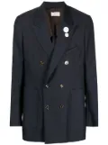 Bed J.W. Ford double-breasted wool blazer - Blue