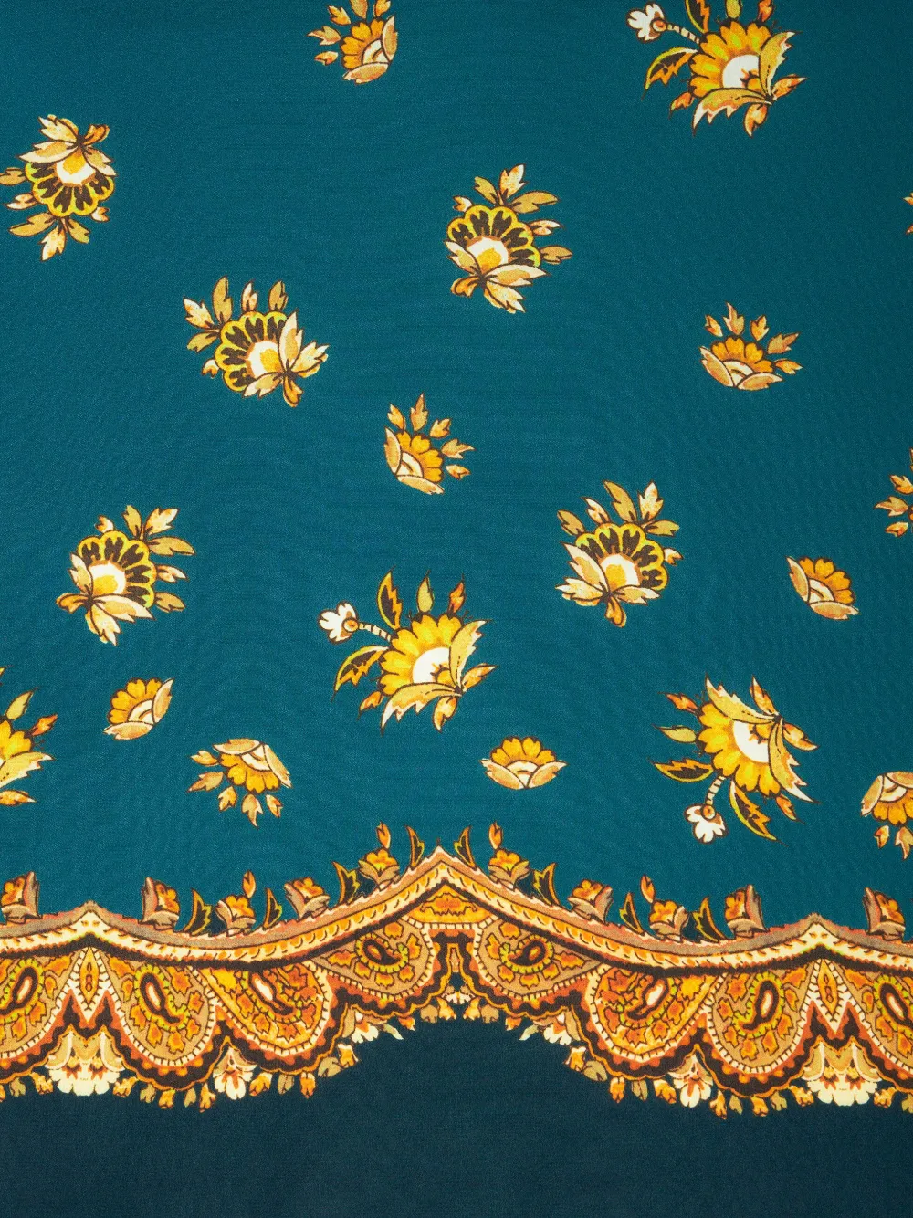 ETRO floralprint Silk Dress Farfetch