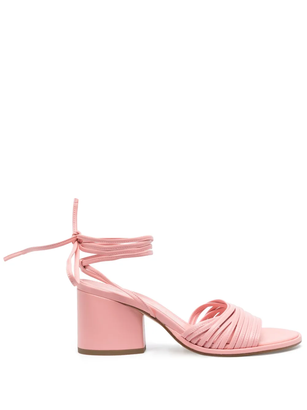 Aeyde 75mm Open-toe Sandals In Pink