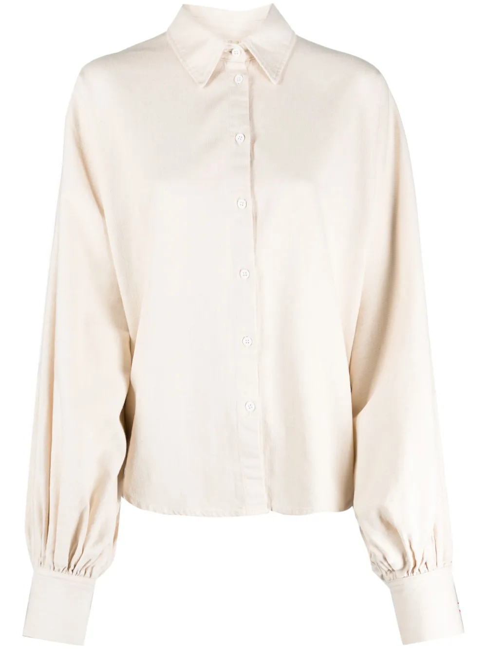 Made in Tomboy balloon-sleeves buttoned shirt