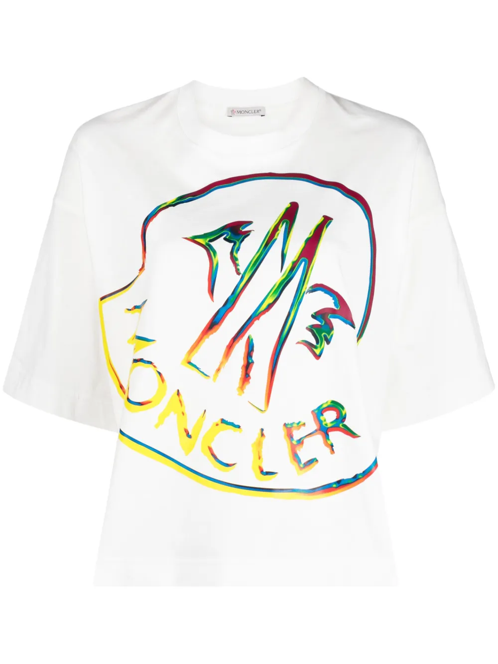 Moncler Ss T-shirt In Weiss