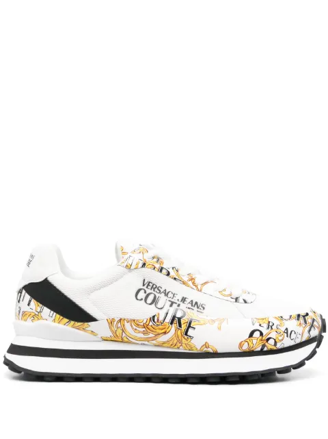 Versace Jeans Couture Barocco-print low-top sneakers