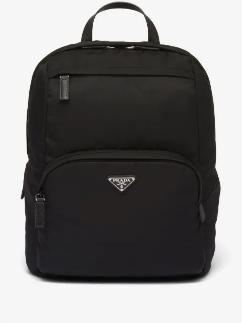Prada Re-nylon and Saffiano leather backpack
