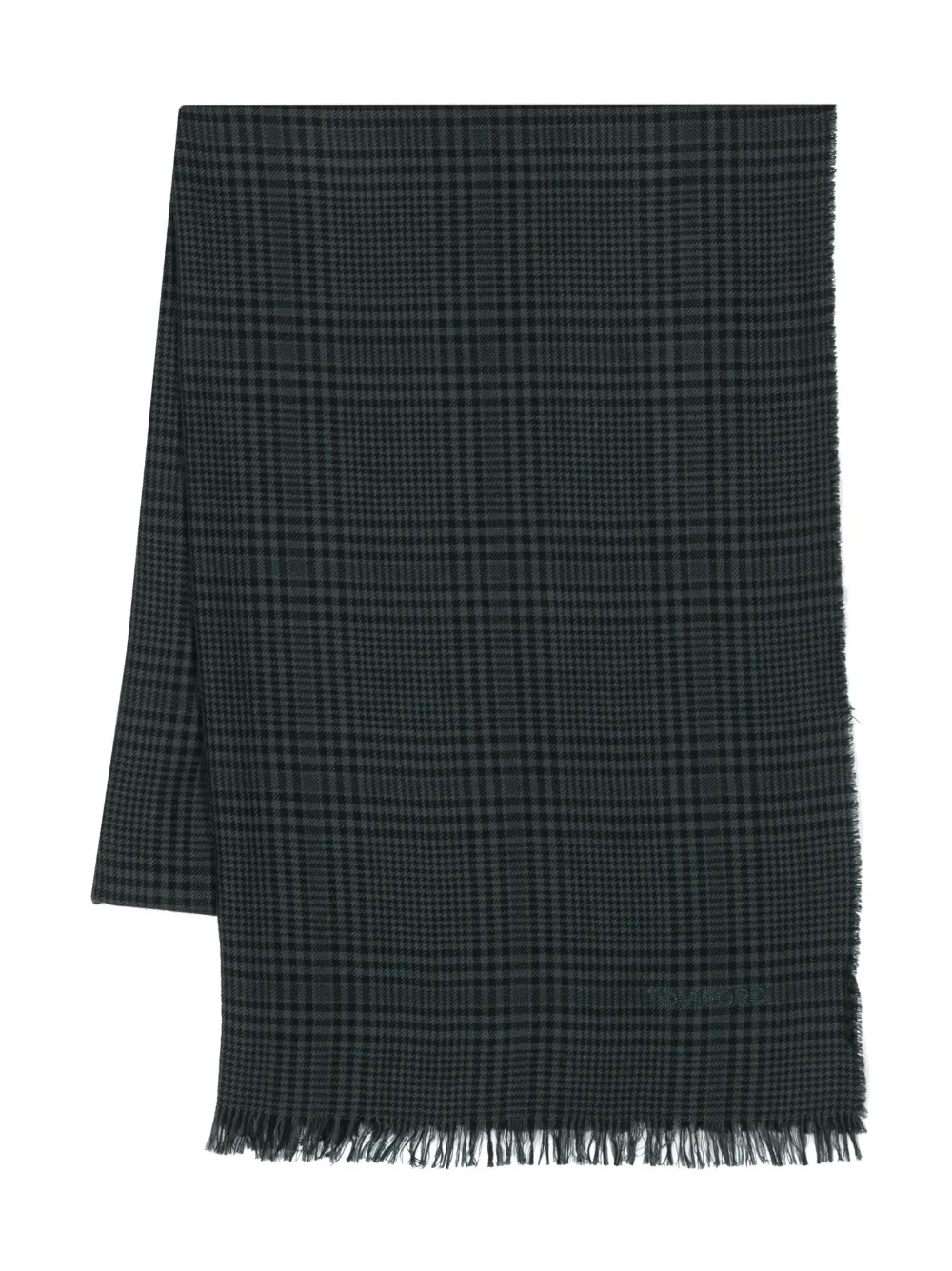 TOM FORD check-print Wool Scarf - Farfetch