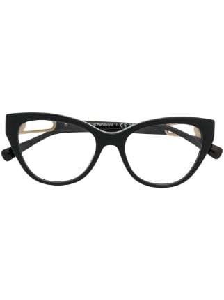 Emporio Armani Cat eye frame Glasses Farfetch