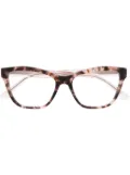 Emporio Armani cat eye-frame glasses - Pink