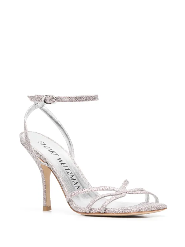 Grey barely there on sale sandals