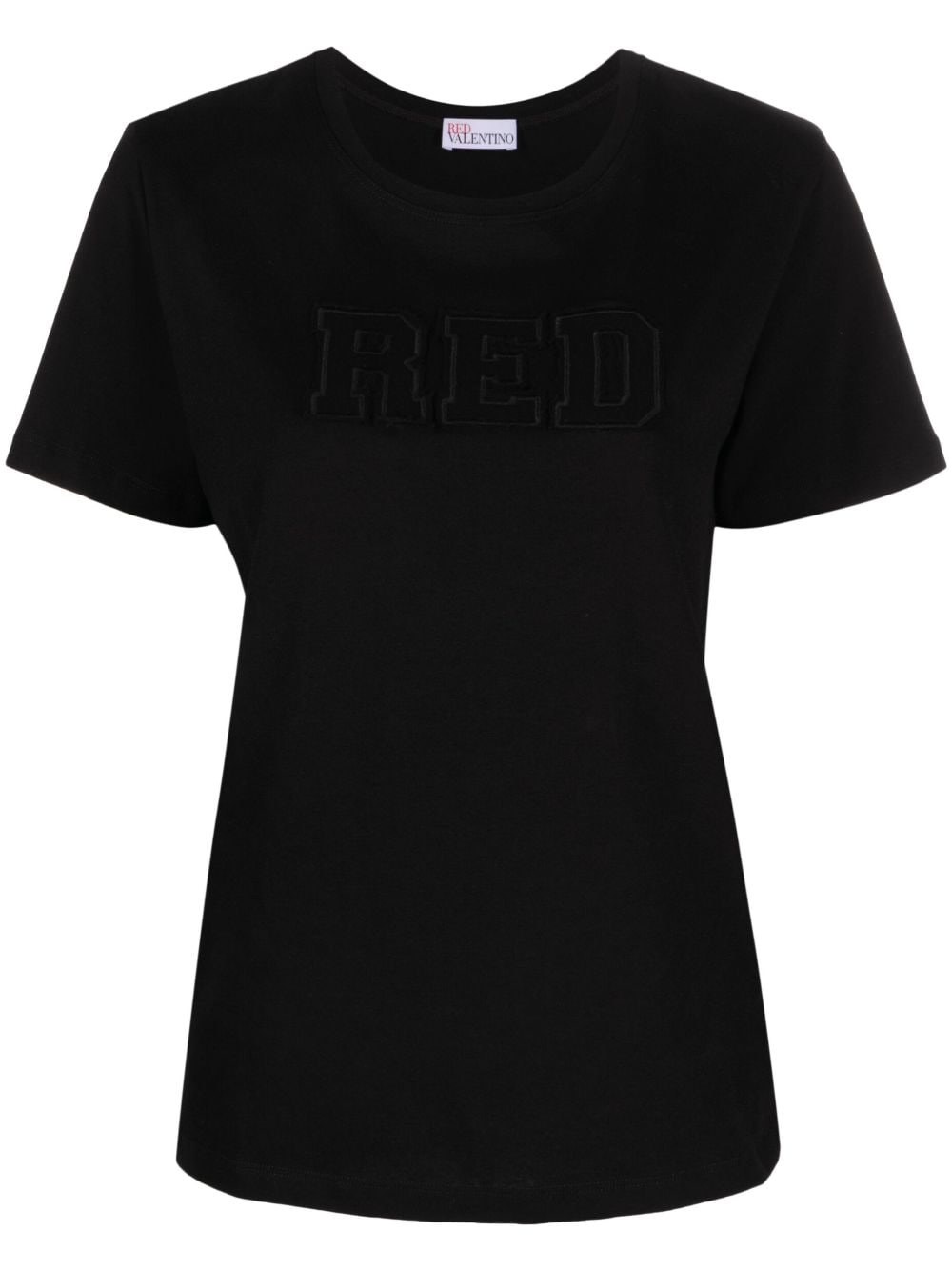 RED Valentino logo-lettering T-shirt - Farfetch