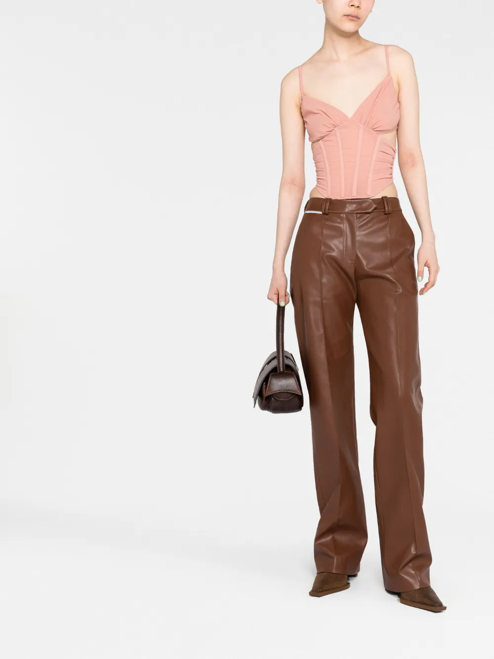 MISBHV Cropped top - Beige