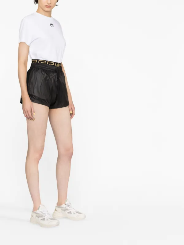 Bershka sale leather shorts