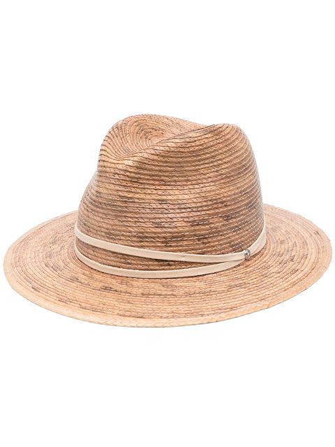 rag & bone interwoven-design sun hat 